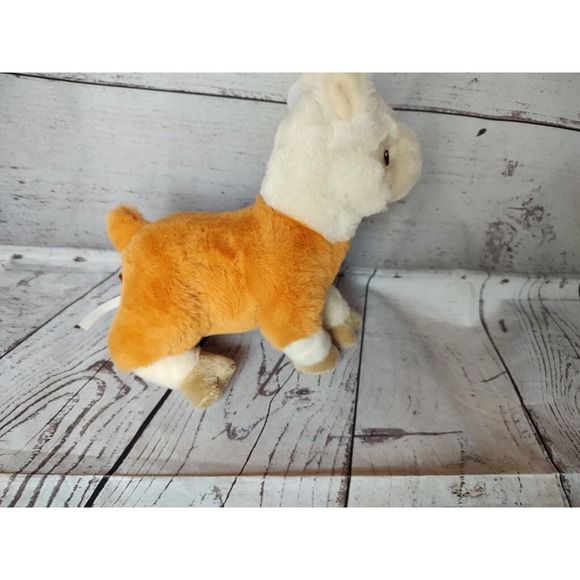 Adventure Planet Plush LLAMA LIGHT BROWN 9 Inch New Stuffed Animal Toy - Picture 3 of 7